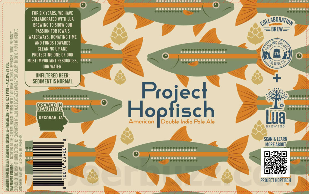 Toppling Goliath & Lua Brewing Collaborate On Project Hopfisch