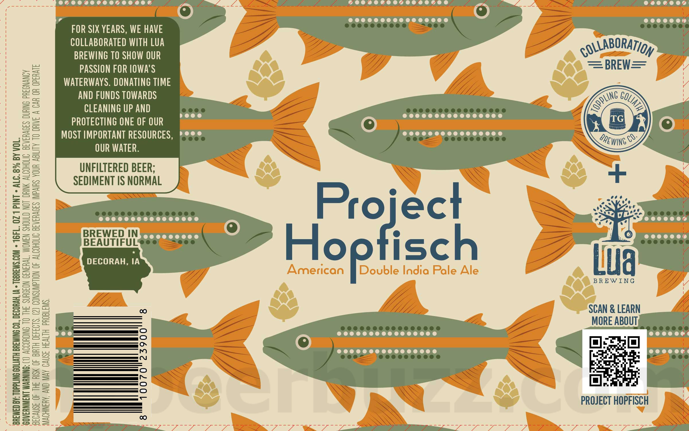 Toppling Goliath & Lua Brewing Collaborate On Project Hopfisch