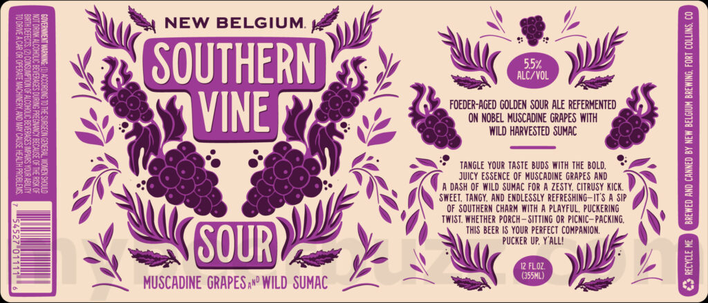 New Belgium Adding Southern Vine Sour Cans