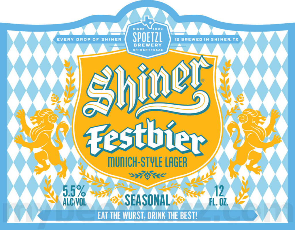 Shiner Adding Festbier Munich-Style Lager