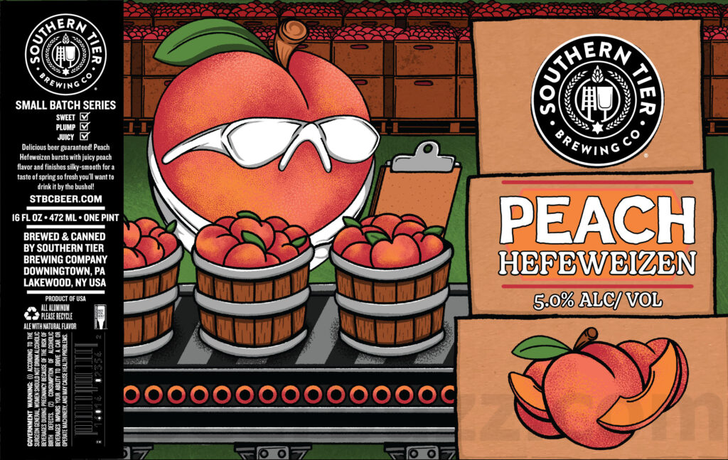 Southern Tier Brewing Adding Peach Hefeweizen