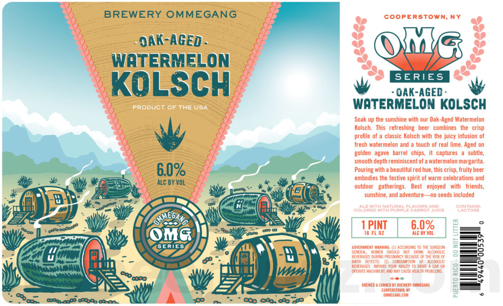 Brewery Ommegang Oak-Aged Watermelon Kolsch Coming To OMG Series