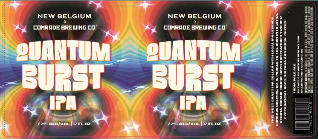 New Belgium & Comrade Brewing Collaborate On Quantum Burst