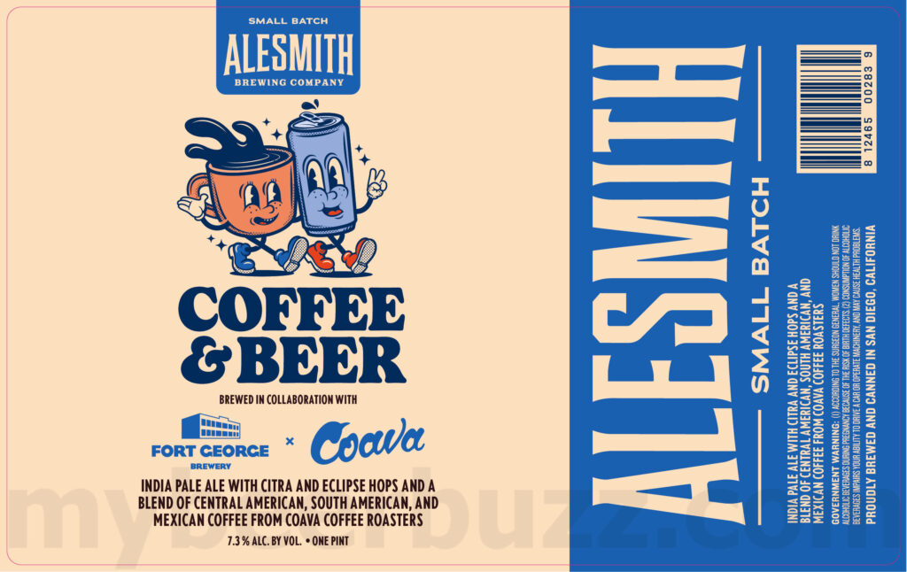 AleSmith Coffee & Beer Collaborations Continue With Masthead, Six Shooter, Fort George & Coava