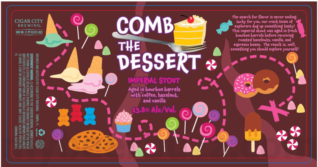 Cigar City Adding Comb The Dessert