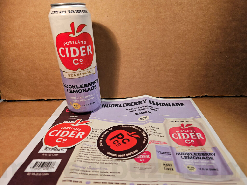 Portland Cider’s Huckleberry Lemonade is Bright, Bold and Balanced