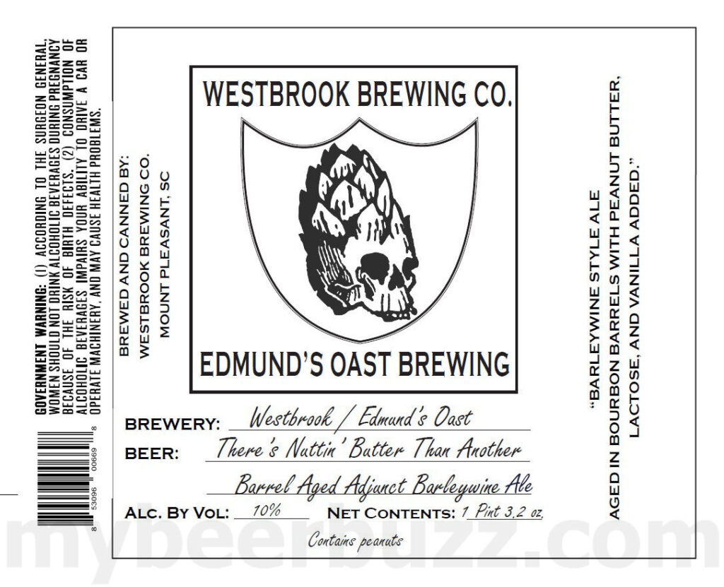 Westbrook & Edmund’s Oast Team Up For There’s Nuttin’ Butter Than Another