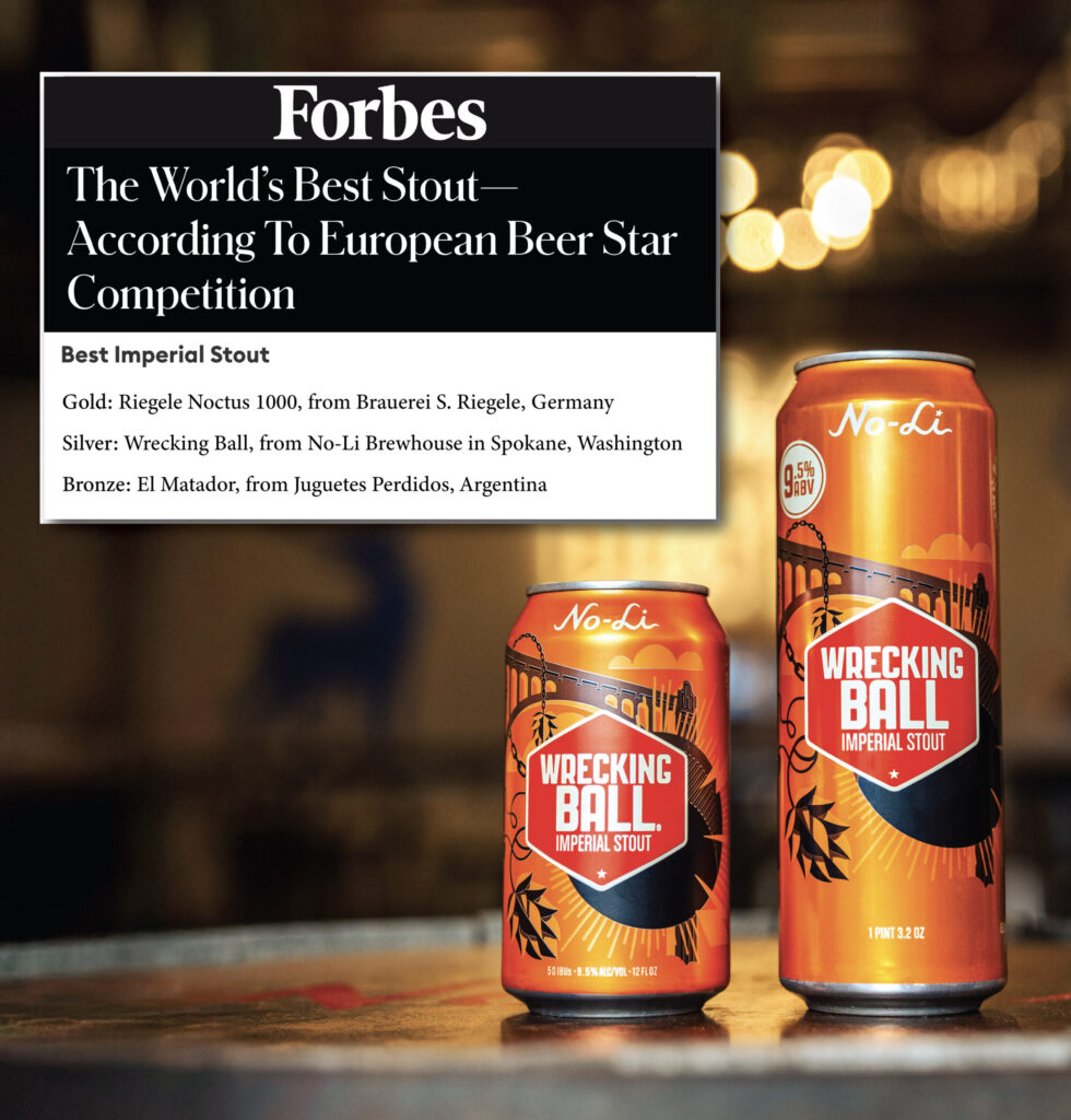 No-Li Wrecking Ball Imperial Stout Named Among the World’s Best