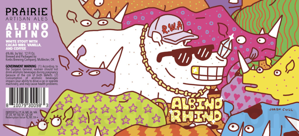 Prairie Artisan Ales Adding Albino Rhino White Stout