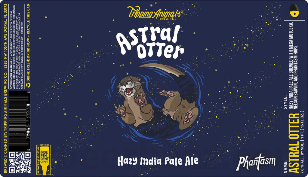 Tripping Animals Adding Astral Otter Hazy IPA