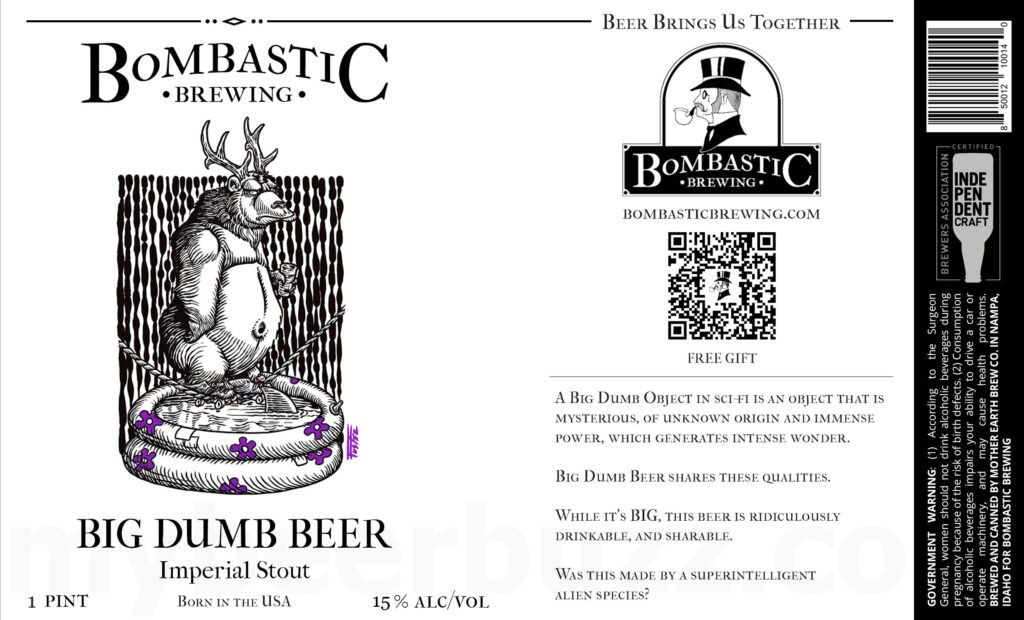 Bombastic Brewing Working On Big Dumb Beer
