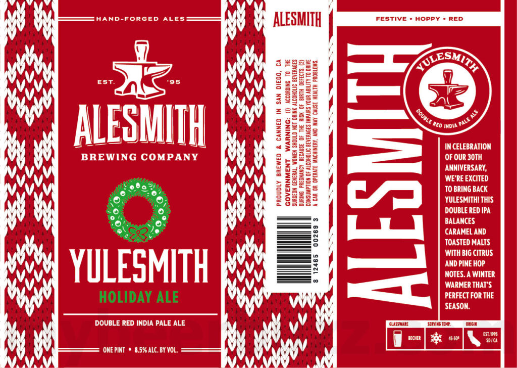 AleSmith Yulesmith Holiday Ale Returning For 2024