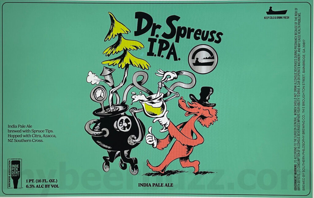 Southern Philosophy Brewing Adding Dr. Spreuss IPA