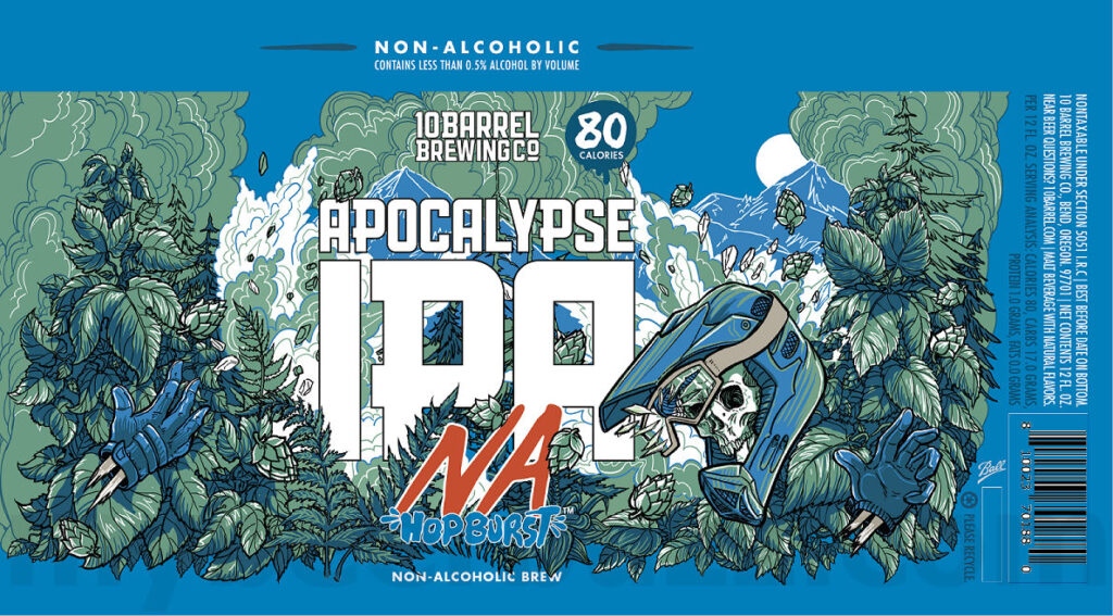 10 Barrel Adding Apocalypse IPA NA Hopburst