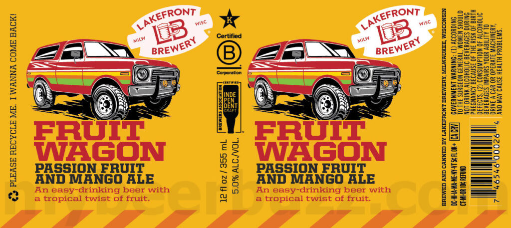Lakefront Adding Fruit Wagon Cans