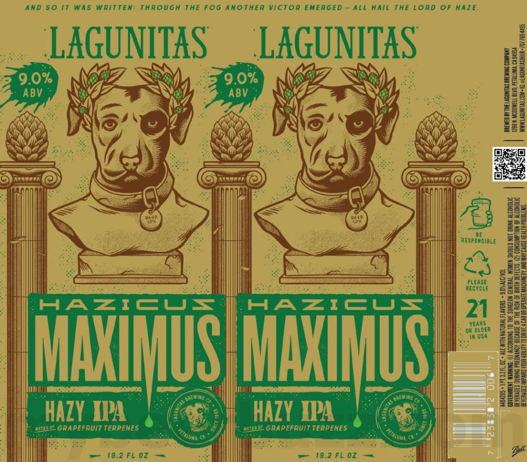 Lagunitas Adding Hazicus Maximus 19.2oz Cans