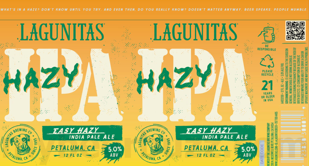 Lagunitas Adding Hazy IPA Easy Hazy India Pale Ale