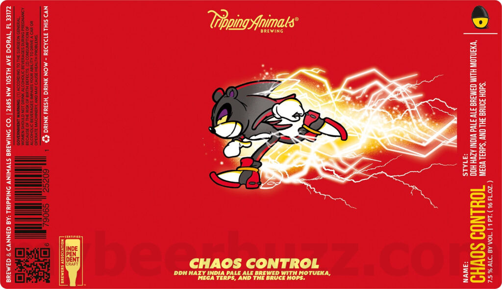 Tripping Animals Adding Chaos Control