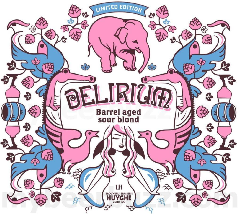 Brouwerij Huyghe Adding Delirium Barrel Aged Sour Blond