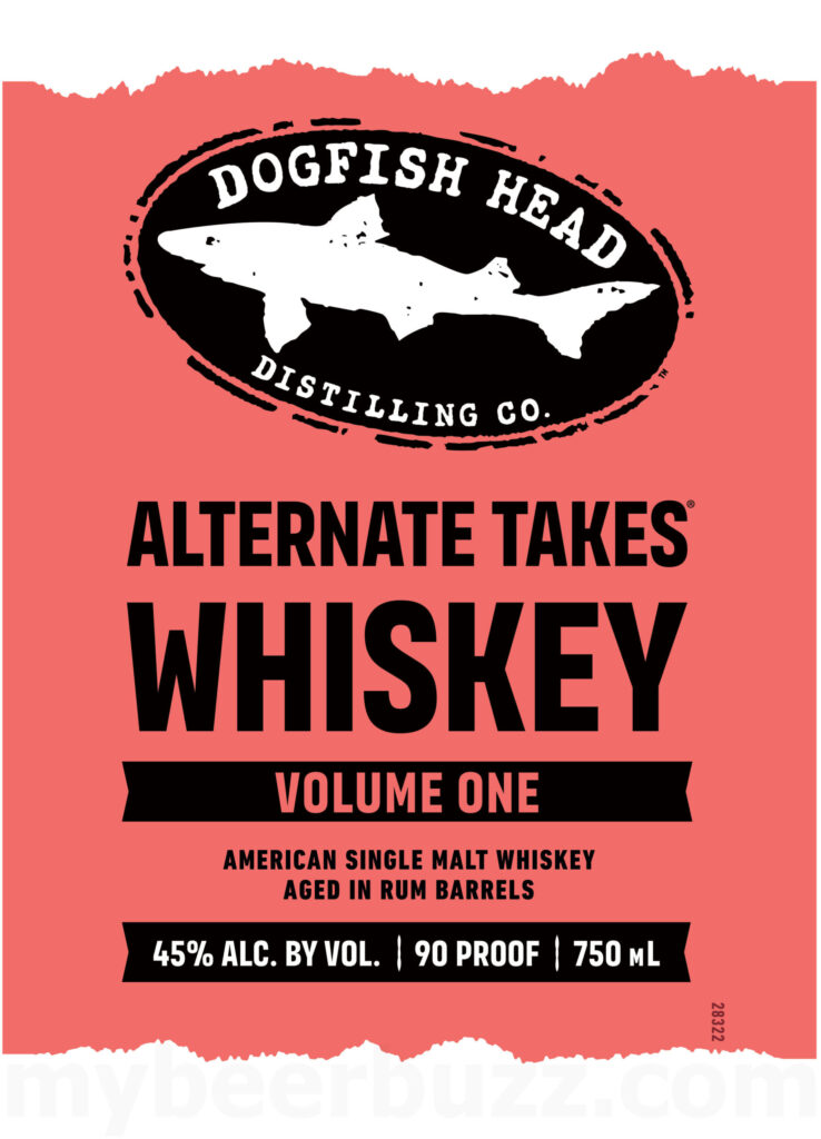 Dogfish Head Distilling Alternate Takes Whiskey Volume One