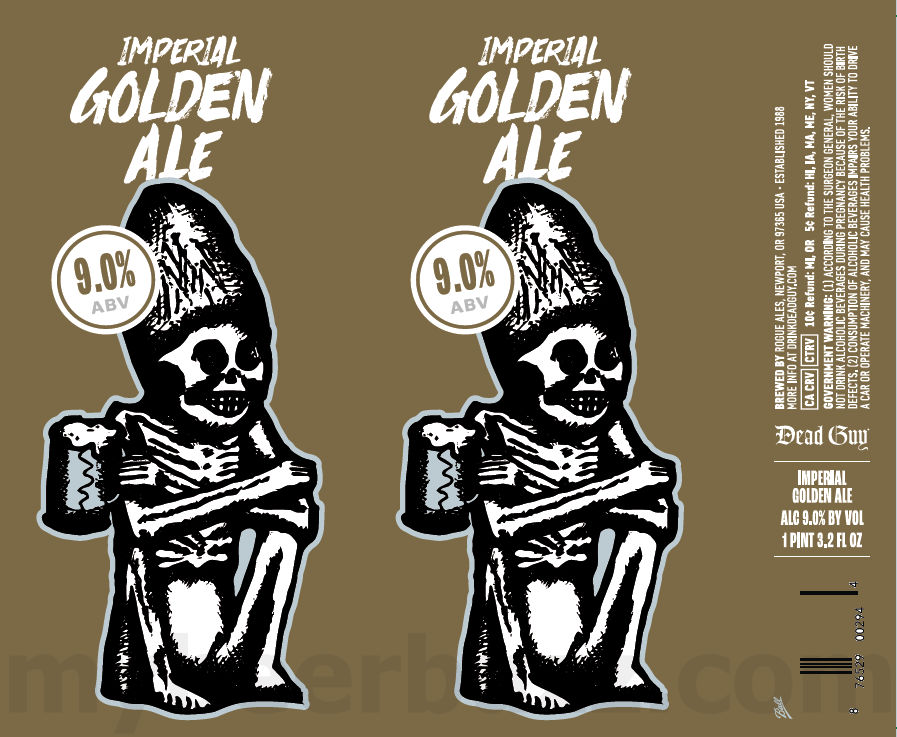 Rogue Adding Dead Guy Imperial Golden Ale