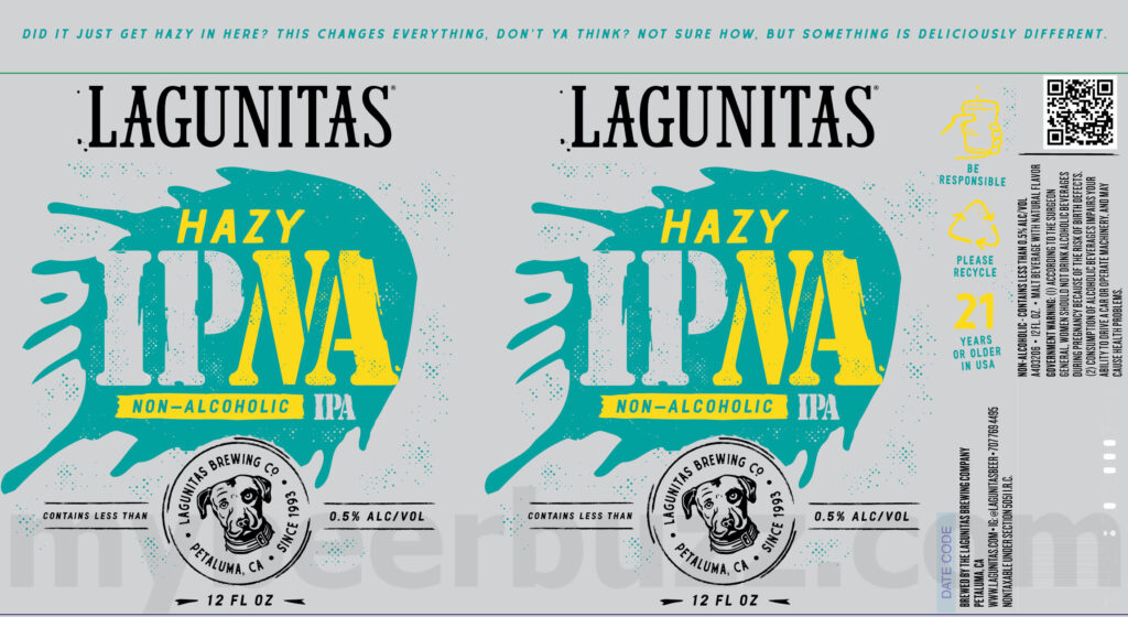 Lagunitas Working On Hazy IPNA