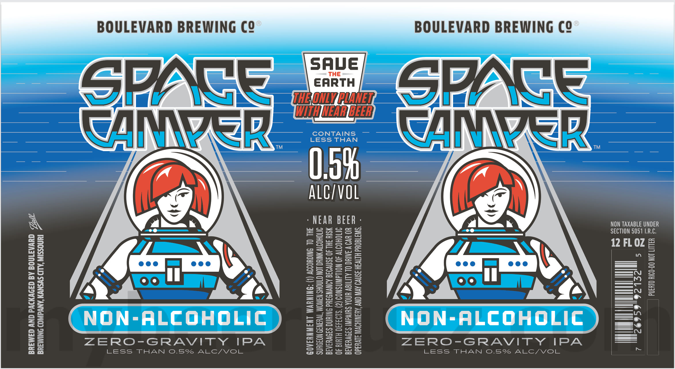 Boulevard Adding Space Camper Non-Alcoholic Zero-Gravity IPA