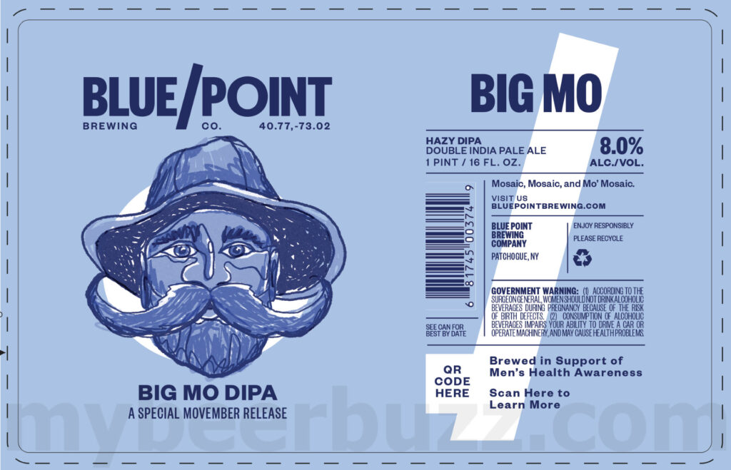 Blue Point Adding Big Mo DIPA, Paloma Sour, Delayed Pilsner, Dark Portal, Magic Hour IPA & Long Island Light