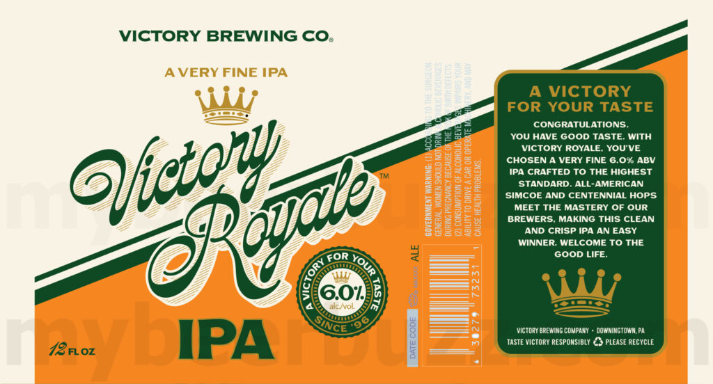 Victory Brewing Adding Victory Royale IPA
