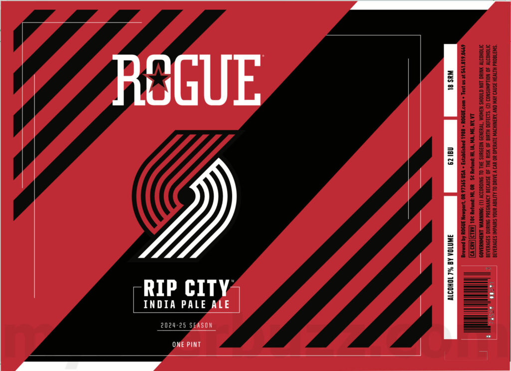 Rogue & Portland Trail Blazers Team Up For Rip City IPA