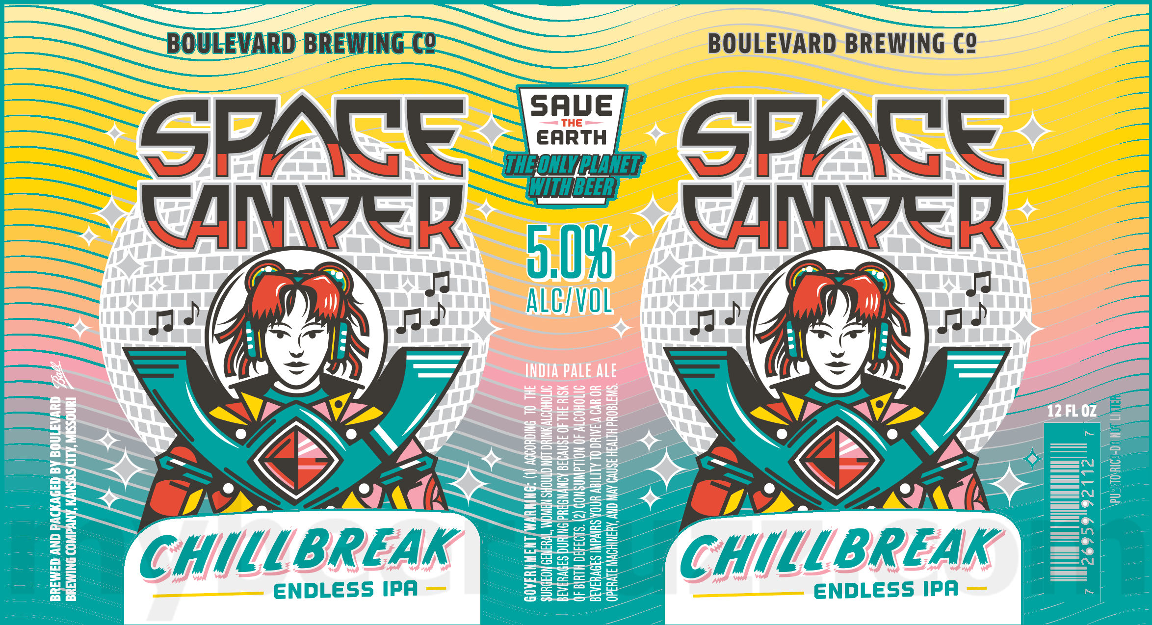 Boulevard Adding Space Camper Chillbreak Endless IPA & Boulevard Light