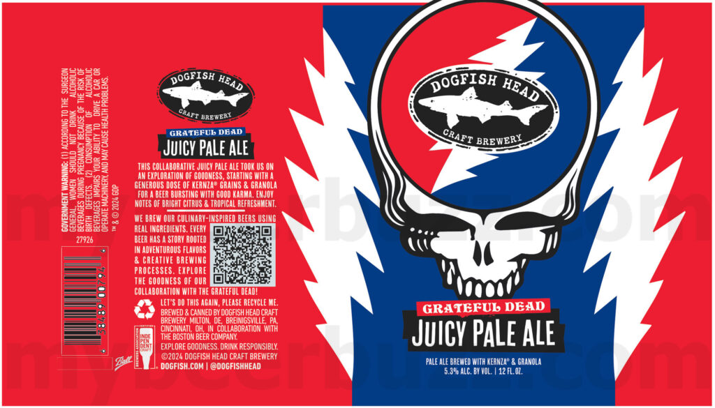 Dogfish Head & Grateful Dead Collaborate On Juicy Pale Ale