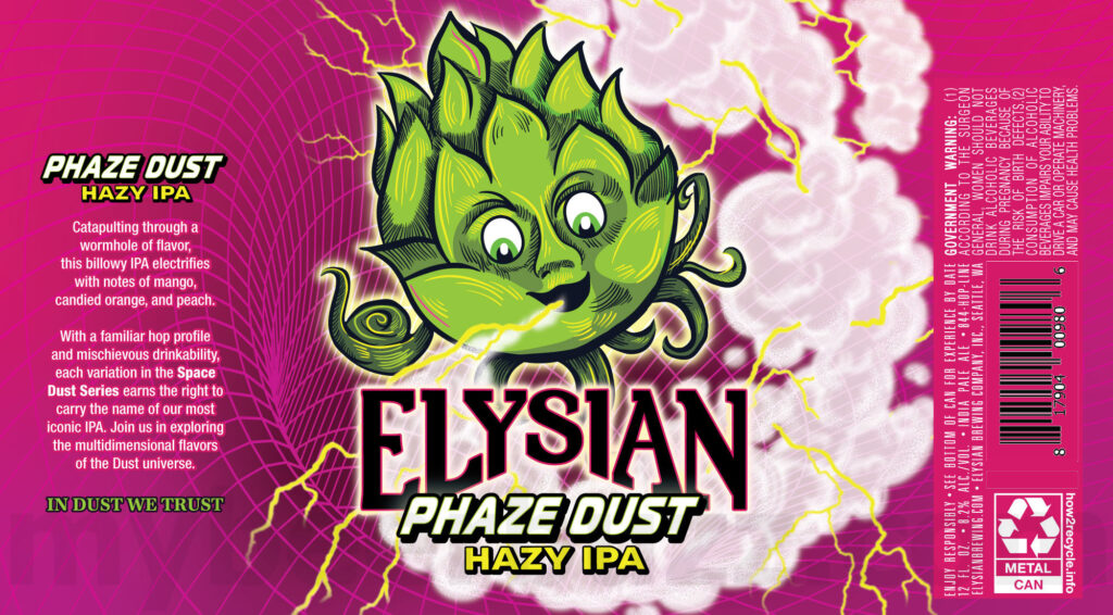 Elysian Working On Phaze Dust Hazy IPA