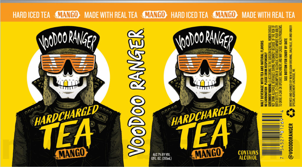 New Belgium Adding Voodoo Ranger Hardcharged Tea Mango