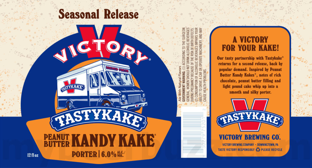 Victory Brewing & Tastykake Team Up For Peanut Butter Kandy Kake Porter
