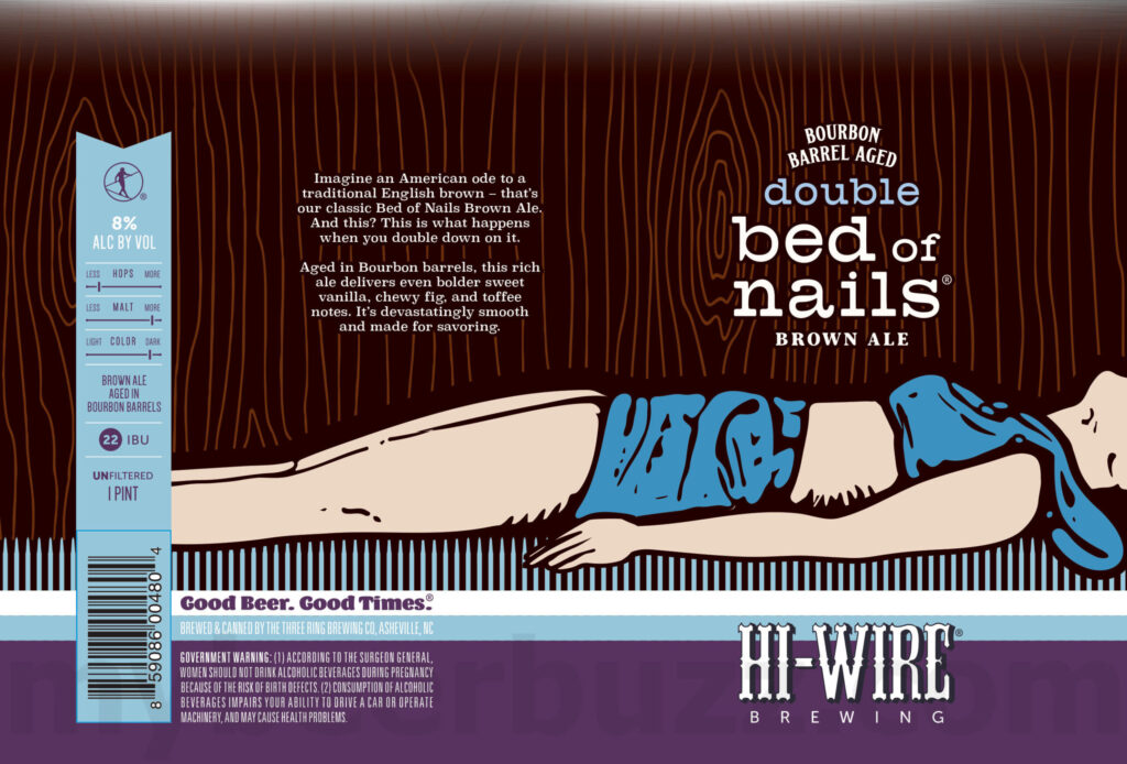 Hi-Wire Adding Bourbon Barrel Aged Double Bed Of Nails