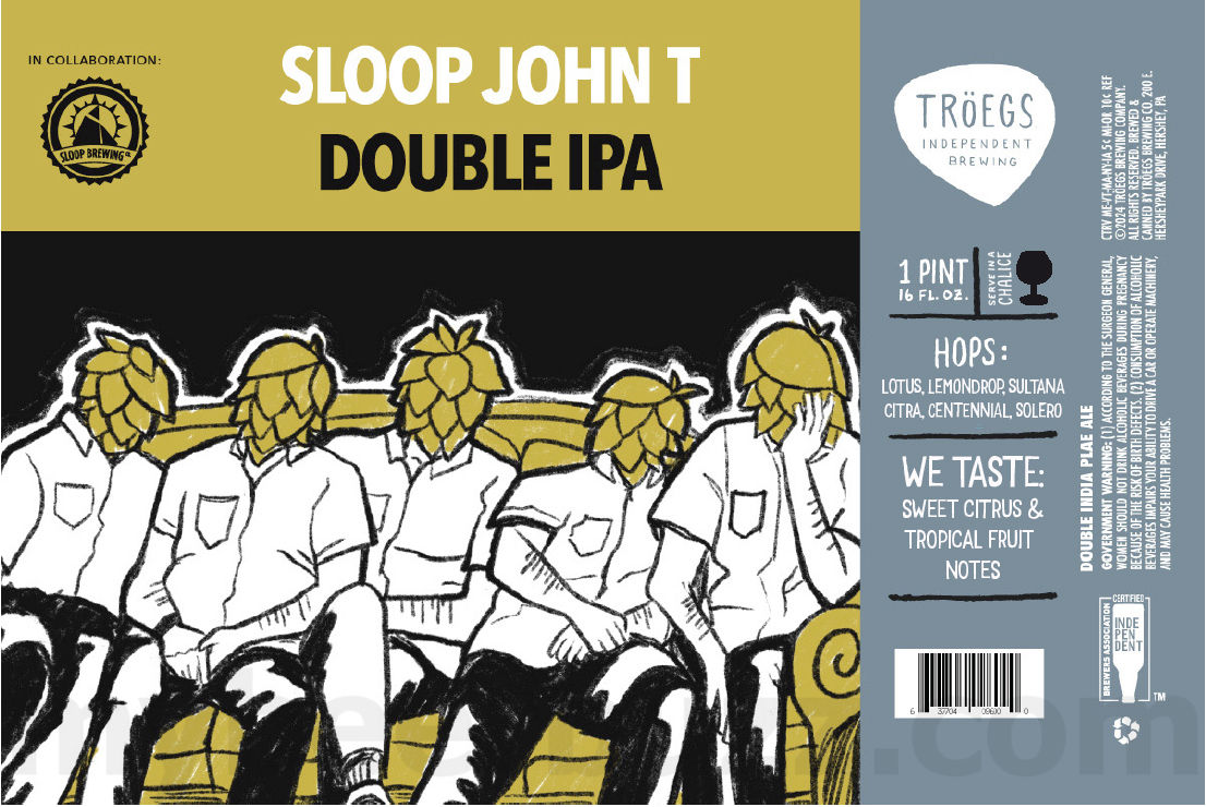 Tröegs & Sloop Brewing Collaborate On Sloop John T