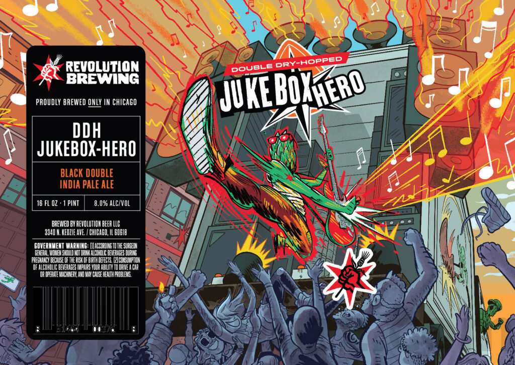 Revolution Brewing Adding DDH Jukebox Hero Black DIPA & Deep Woods V.S.O. On, D.B.V.S.O.D Le Traoncais, D.B.X.O.D Le Traoncais & On Part 3