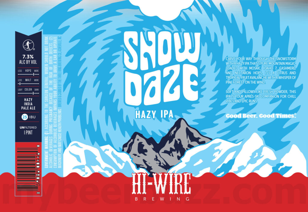 Hi-Wire Working On Snow Daze & Rice Lager