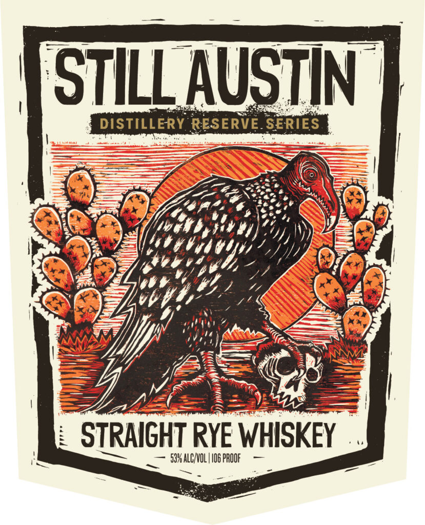 Still Austin Distillery Reserve Series 4-Year Straight Rye Whiskey