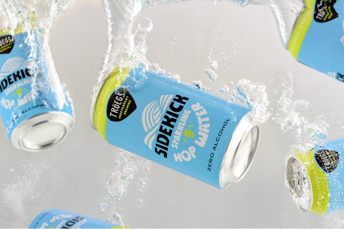 Tröegs Adding Non-Alcoholic Sidekick Sparkling Hop Water
