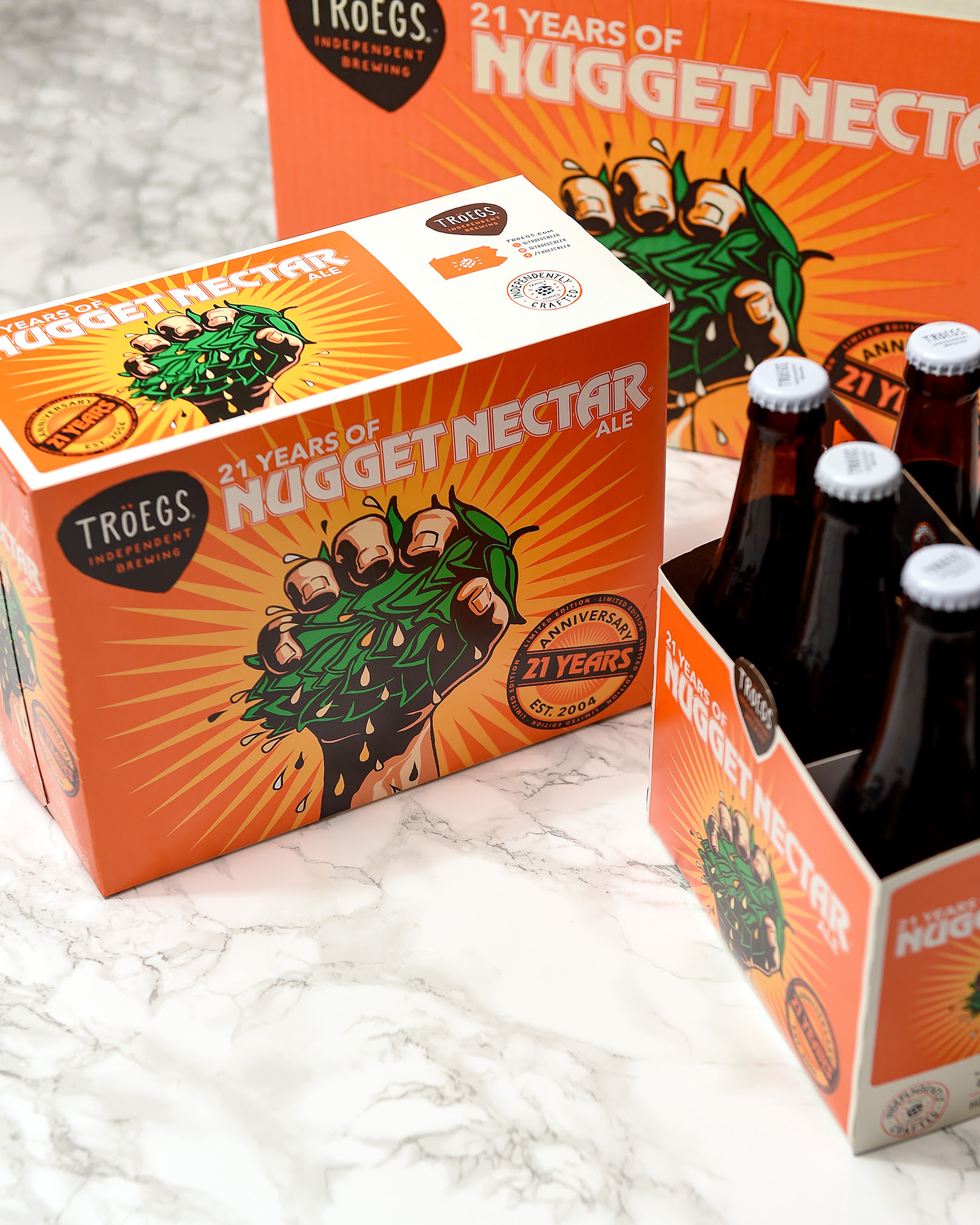 Tröegs Celebrates 21 Years of Nugget Nectar
