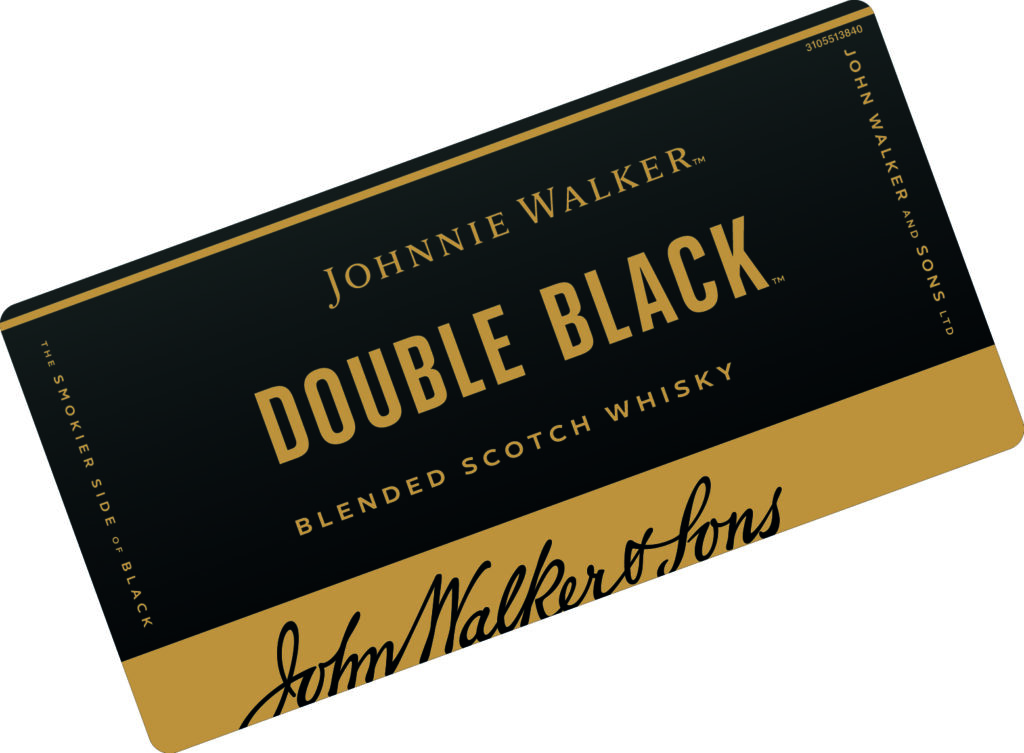 Johnnie Walker Double Black Smoky Blended Scotch Whiskey