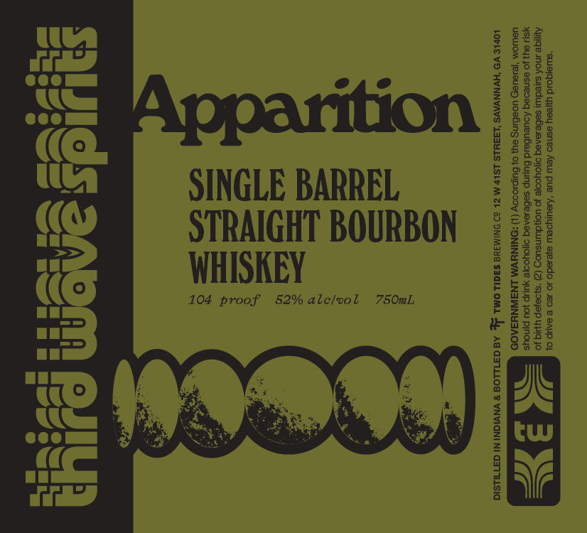 Third Wave Spirits Apparition Single Barrel Straight Bourbon Whiskey