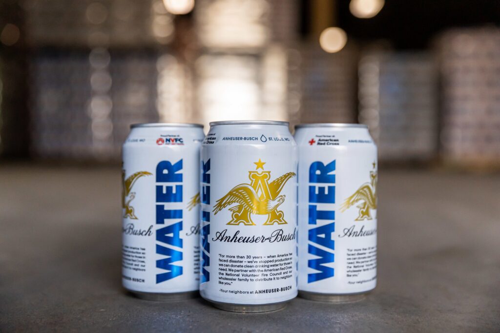 Anheuser-Busch Delivering More Than 50,000 Cans Of Emergency Drinking Water To Alleviate Water Shortages In Arkansas