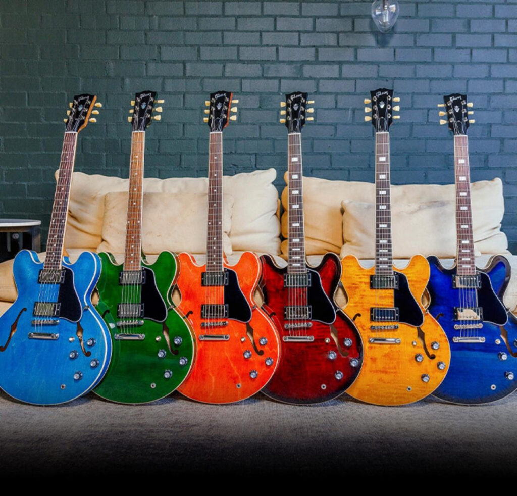 Gibson Introduces the Custom Color Series ES-335, Available Worldwide on Gibson.com