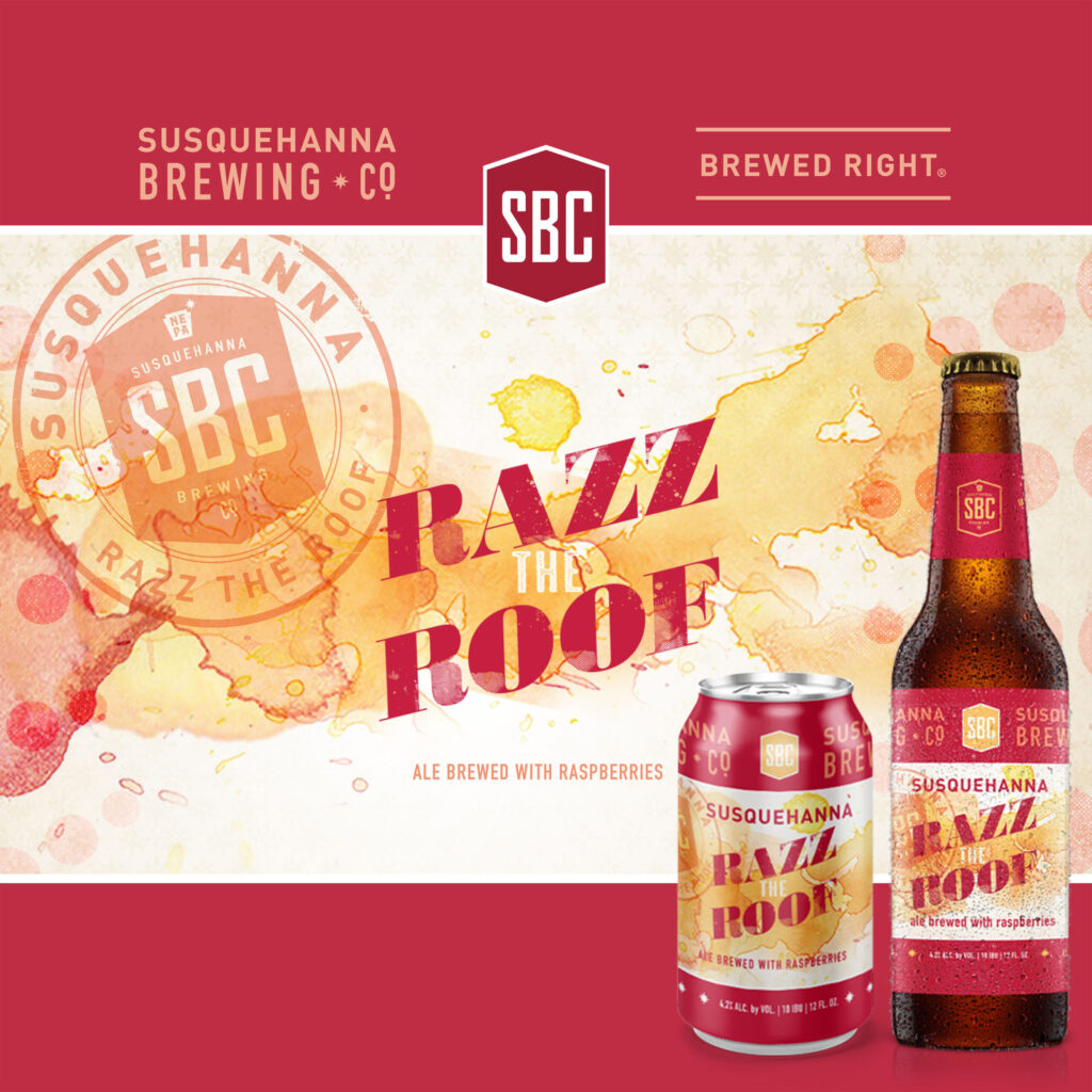 Susquehanna Brewing Releasing Razz the Roof