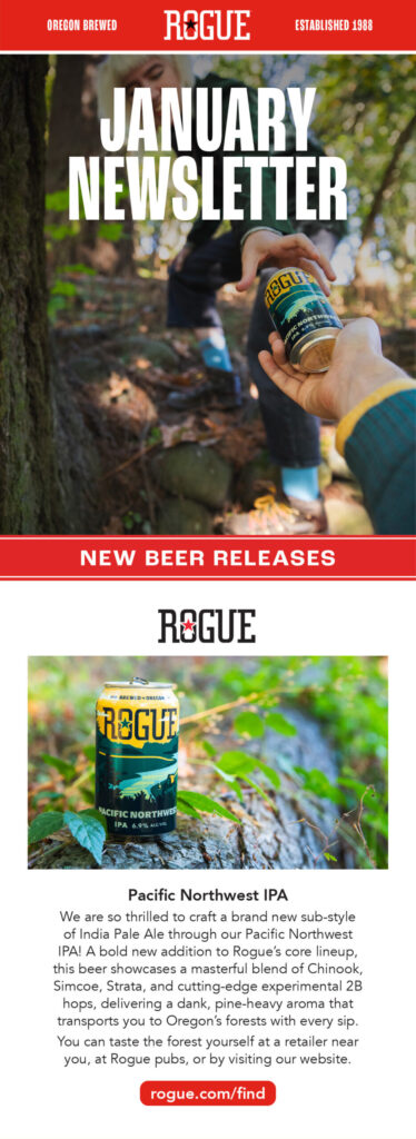 Rogue Releasing Pacific Northwest IPA & More