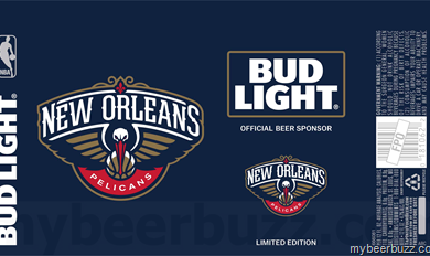 Bud Light Limited Edition NBA Commemorative Cans