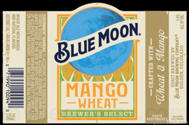 Blue Moon Adding Brewer’s Select Mango Wheat & Summer Honey Wheat